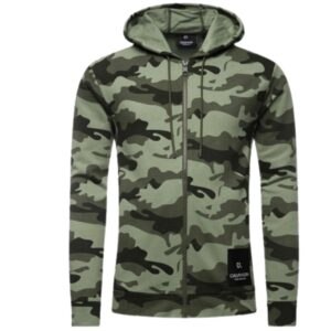 Men's Sports Jacket Calvin Klein Full Zip Green