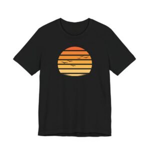 UC Sunset Heavy Cotton Casual T-Shirt